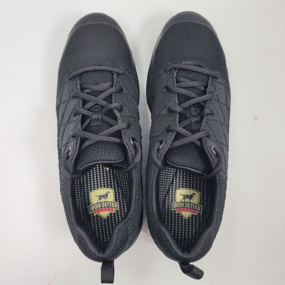 Irish Setter Women's Black Aluminum Toe Work Shoes 83242 US Size 10B - Picture 5 of 8